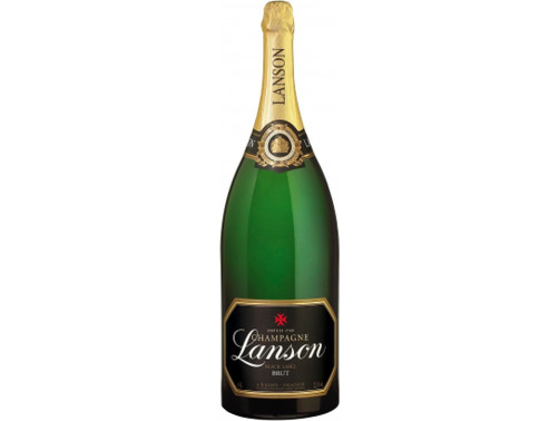 Champagne Lanson Le Black Label Brut Mathuzalem Wooden Case