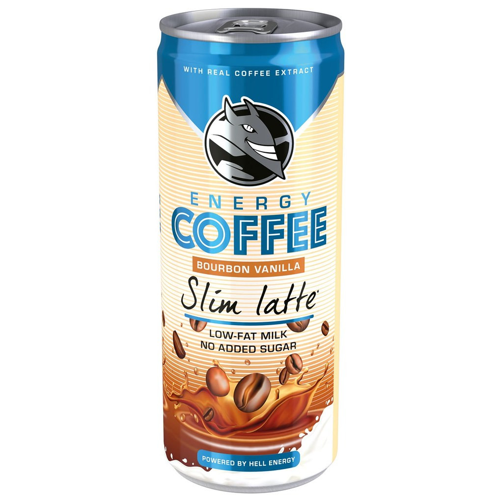 Купить Холодна кава HELL з молоком Energy Coffee Slim Latte 0 25 л