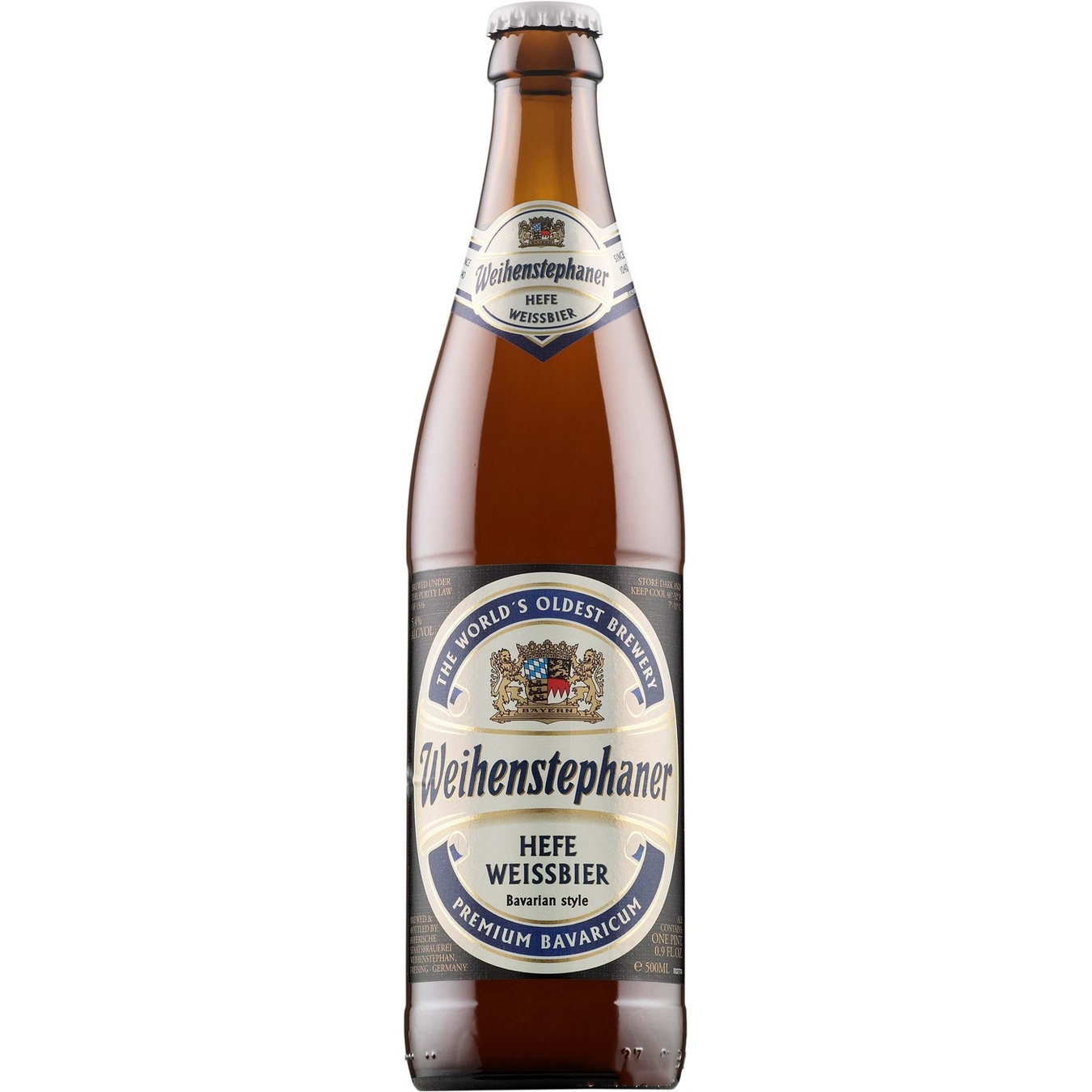 Weihenstephaner Hefeweissbier світле нефільтроване 0,5 л