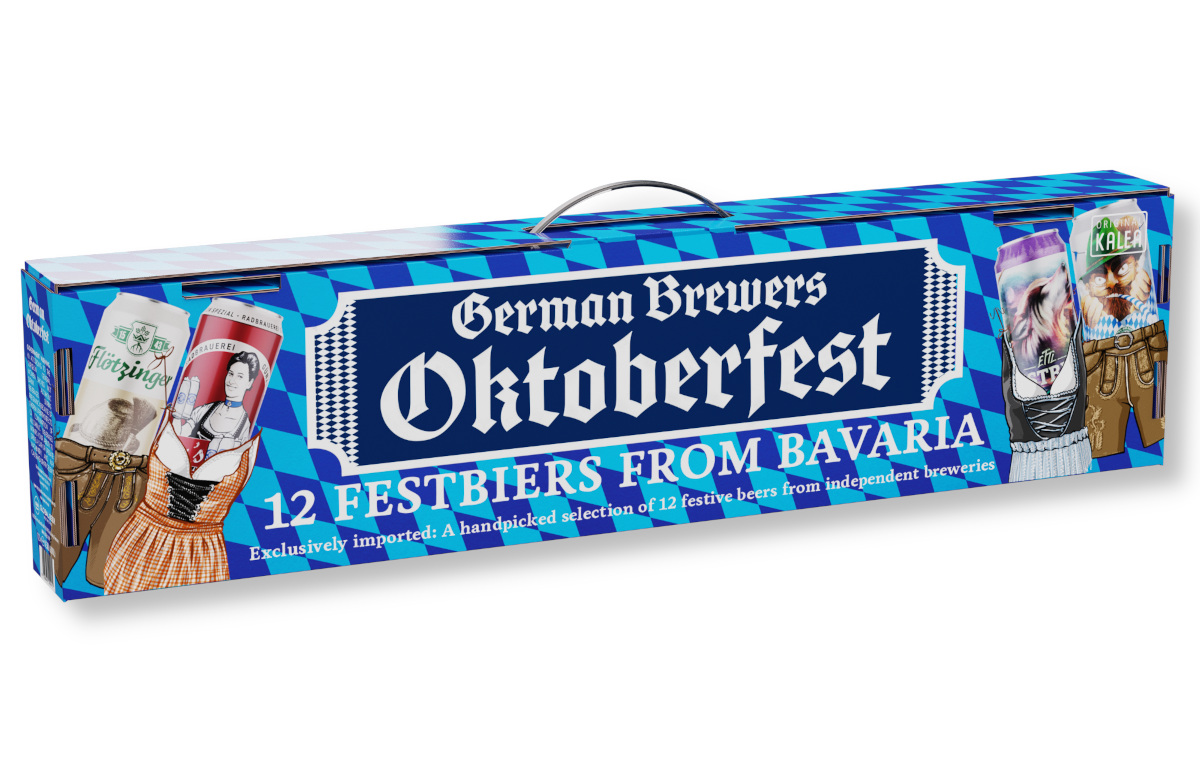 Набiр пива Kalea German Brewer's Oktoberfest 12х0.5л 1 уп