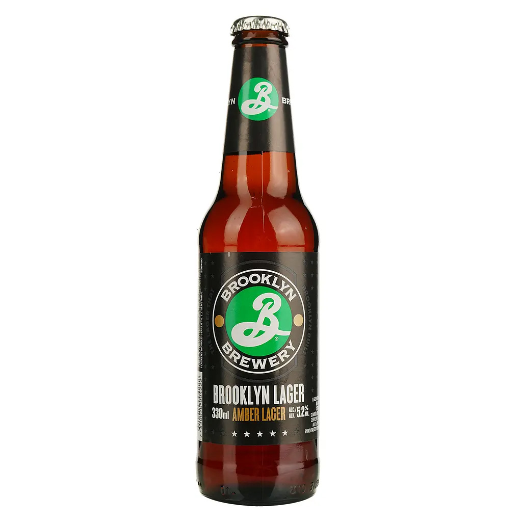 Пиво Brooklyn Lager Amber світле фільтроване 0,33 л