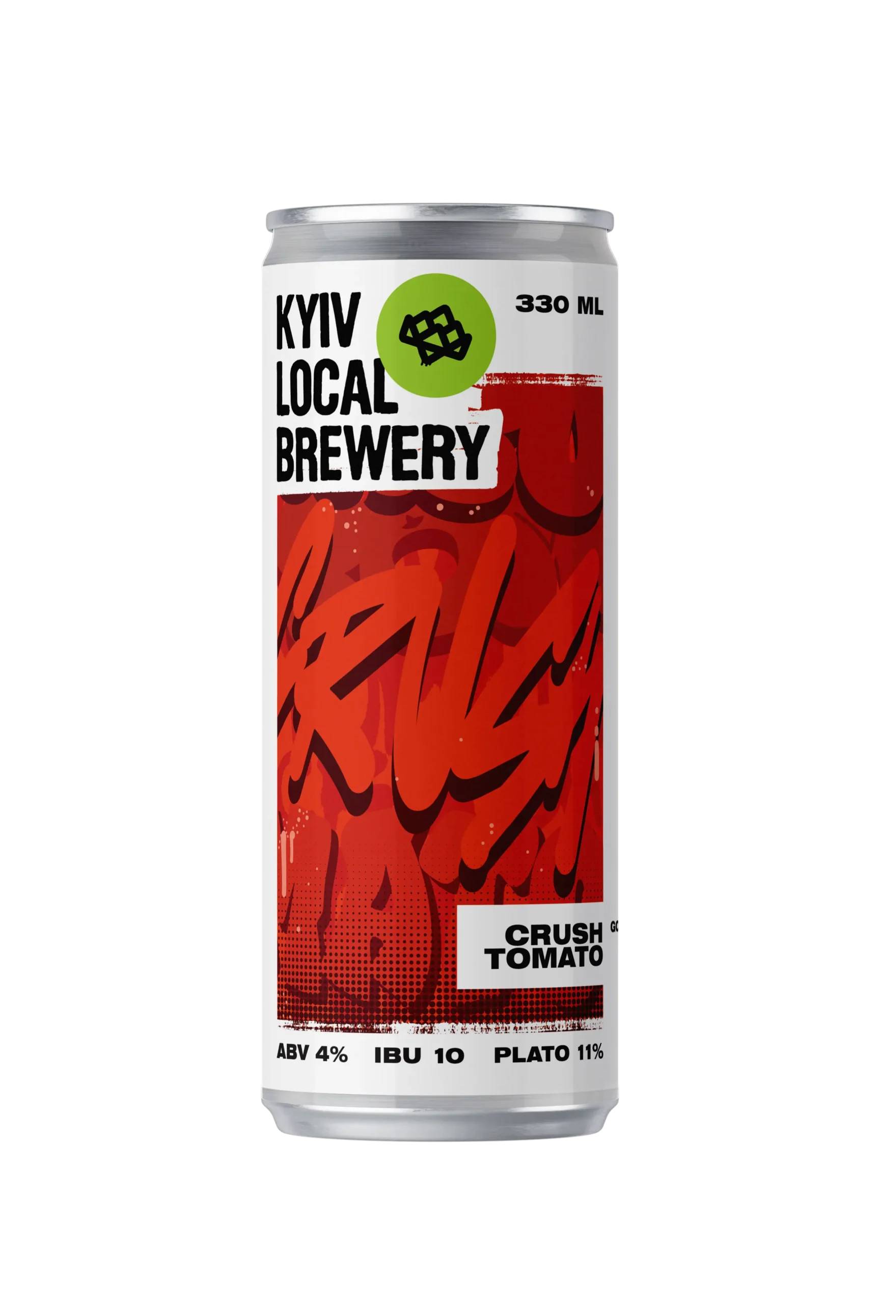 Kyiv Local Brewery CRUSH TOMATO світле 0,33 л