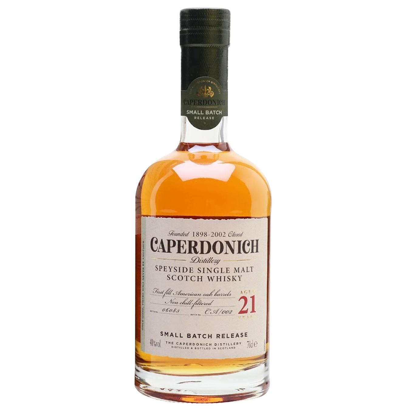 Виски односолодовый Caperdonich 21 Y.O 0,7 л