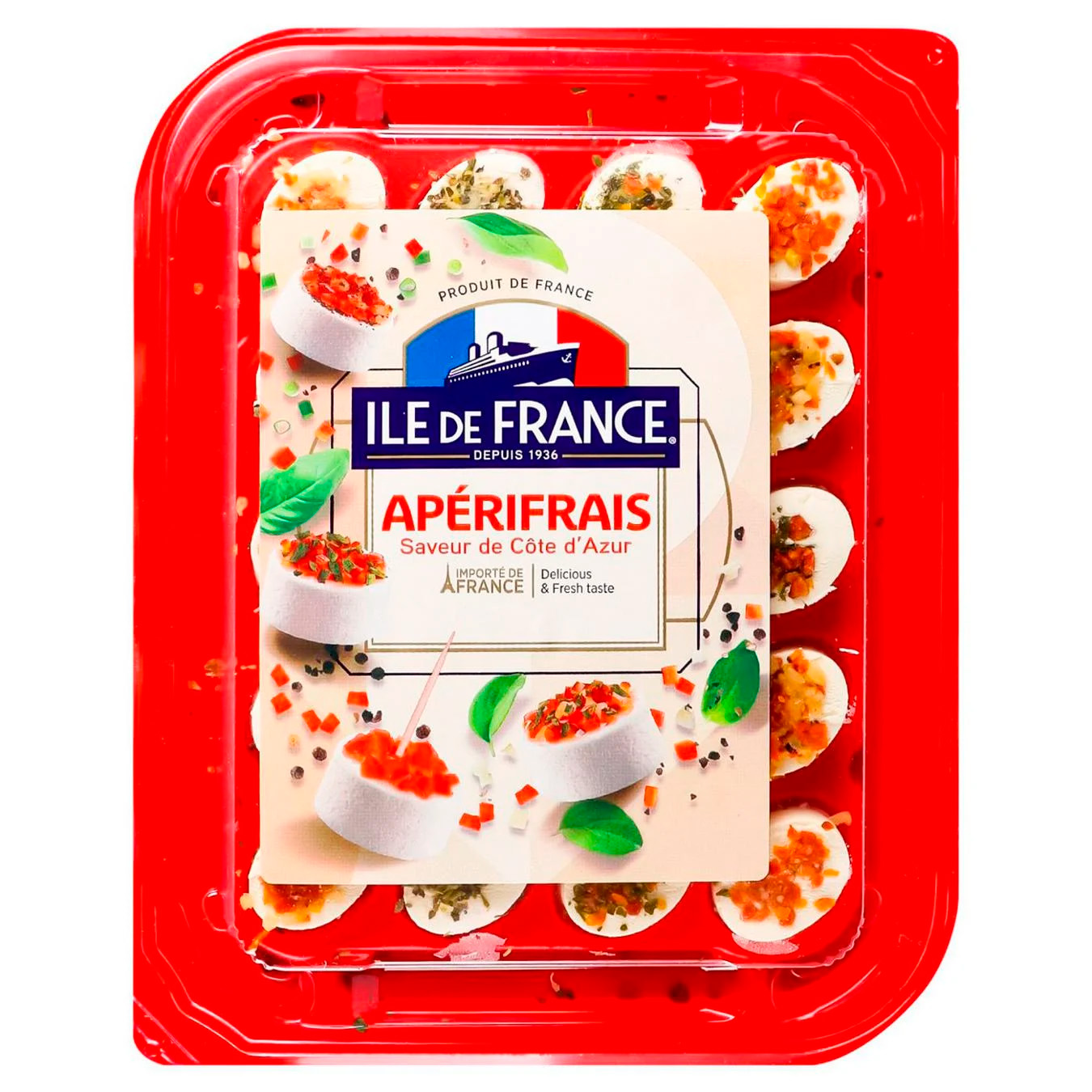 ◆きつね イタリア「SOFFIERIA PARISE」◆ Сыр Aperifrais вкусы лазурного берега Ile de France 100 г купить