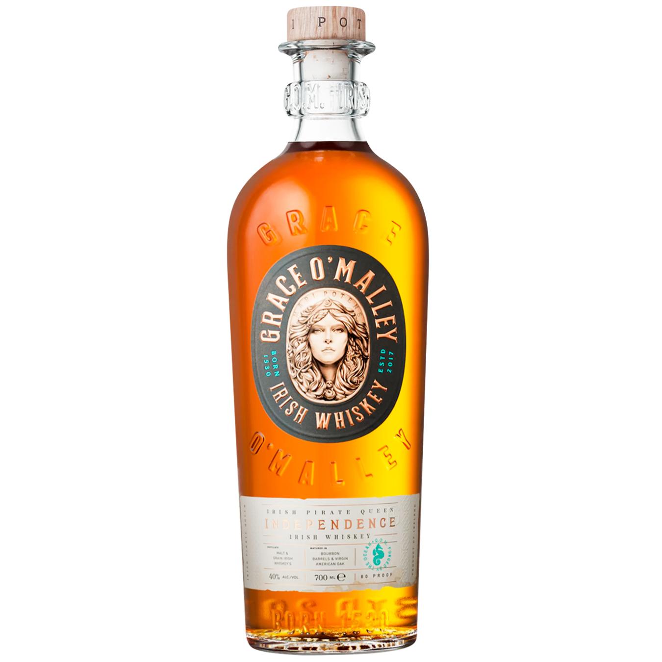 GRACE O'MALLEY シングルモルトウイスキー 700ml Віскі купажований бленд Grace O'Malley Independence Edition 0,7 л