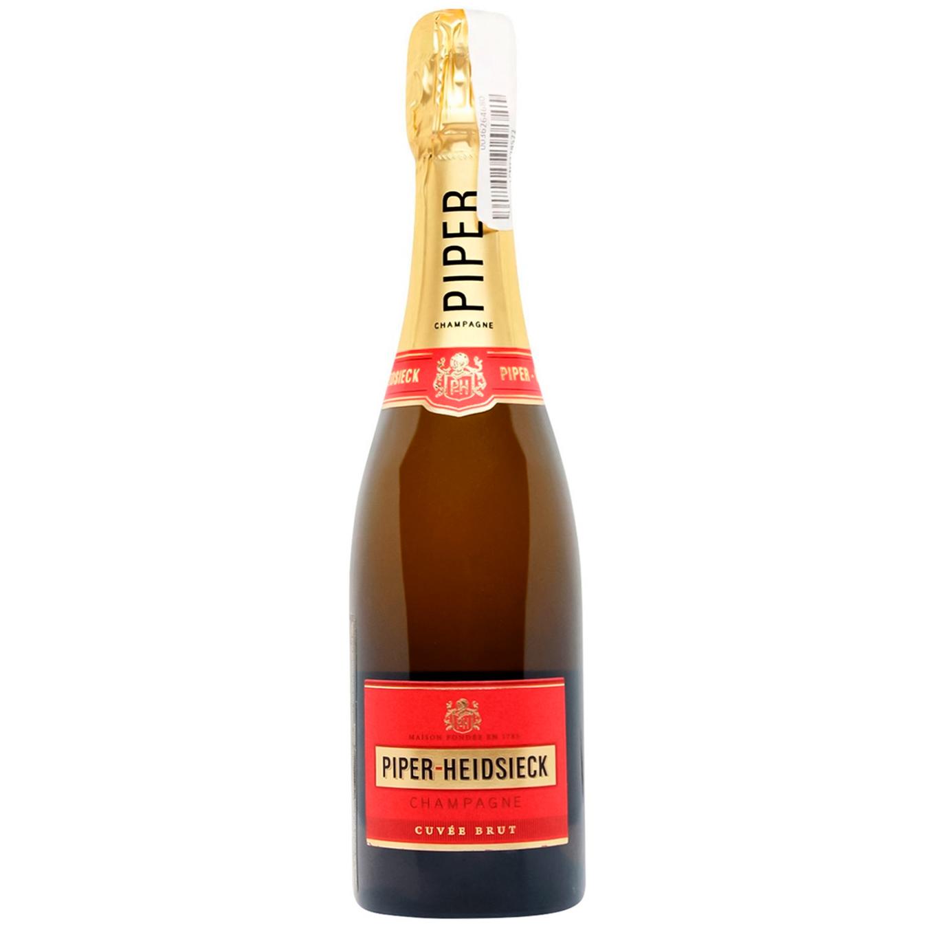 Шампанське брют біле Piper-Heidsieck Brut Non Vintage 0,375 л