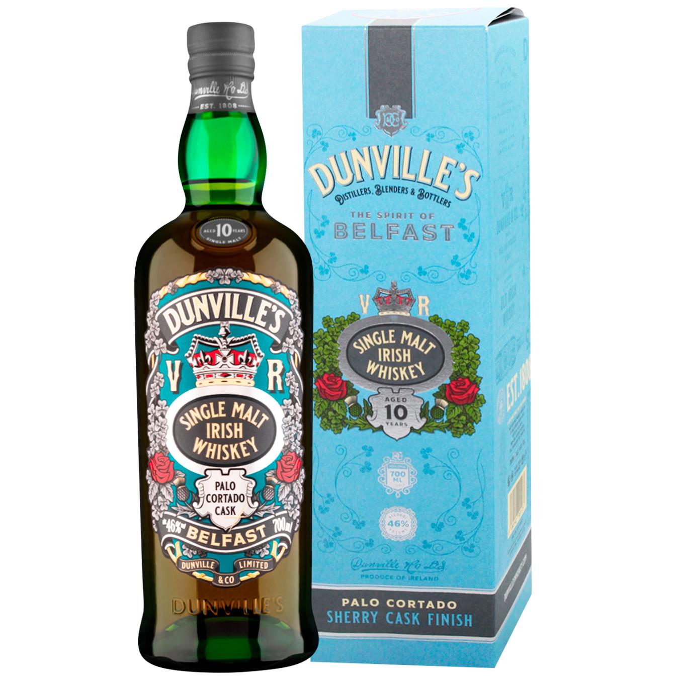 DUNVILLE'S パロコルタドカスク Віскі односолодовий Echlinville Distillery Dunvilles Palo Cortado
