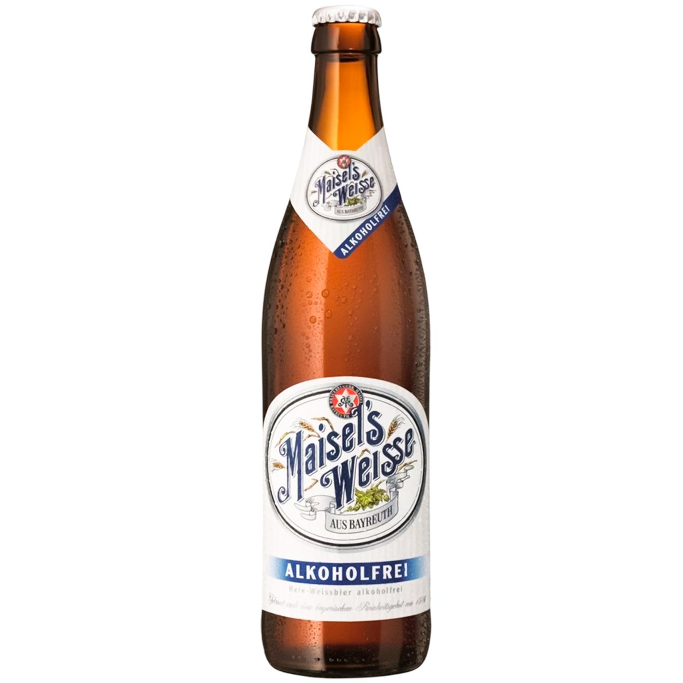 Maisel's Weisse Alkoholfrei безалкогольне нефільтроване 0,5 л