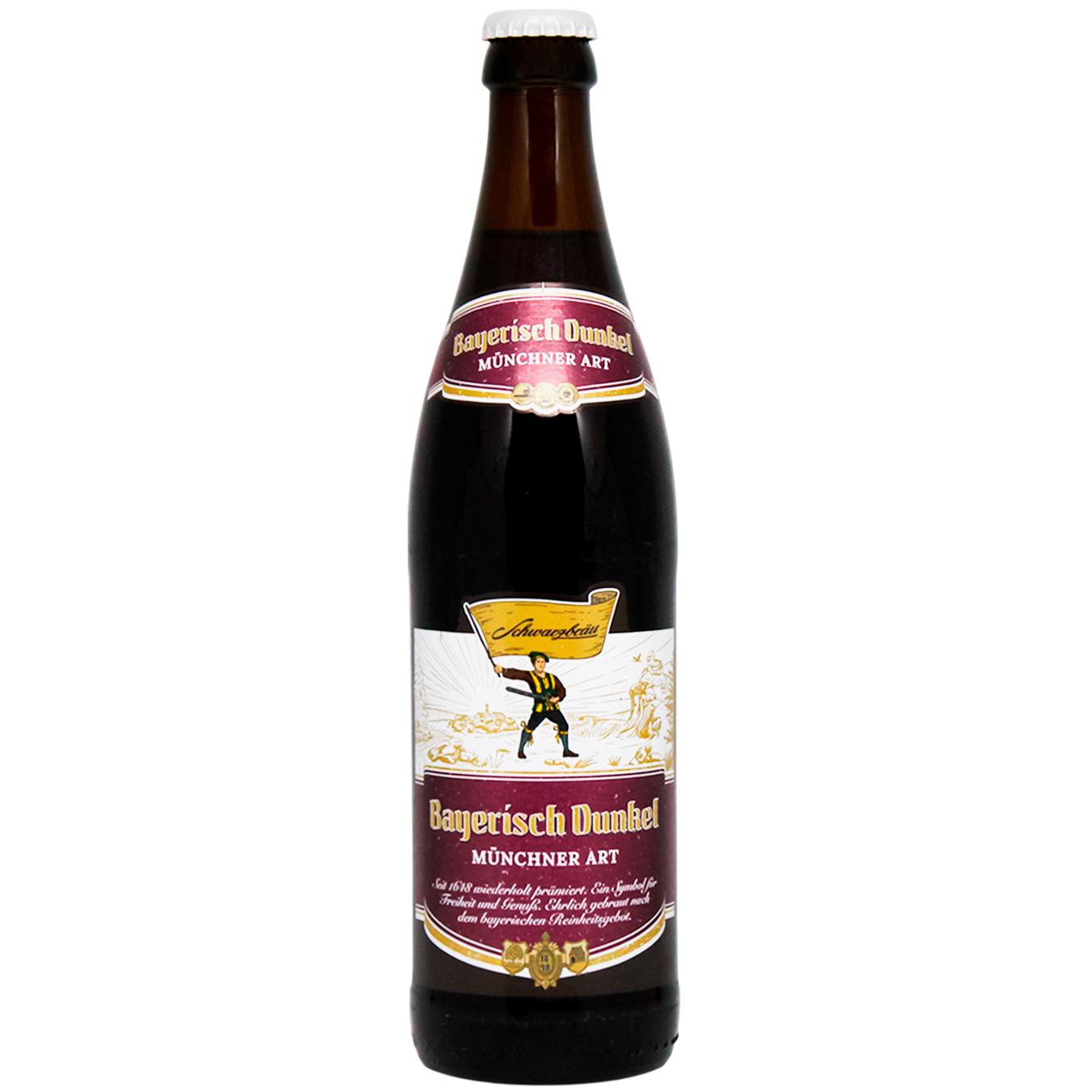 Bayerisch Dunkel Schwarzbrau темне фільтроване 0,5 л