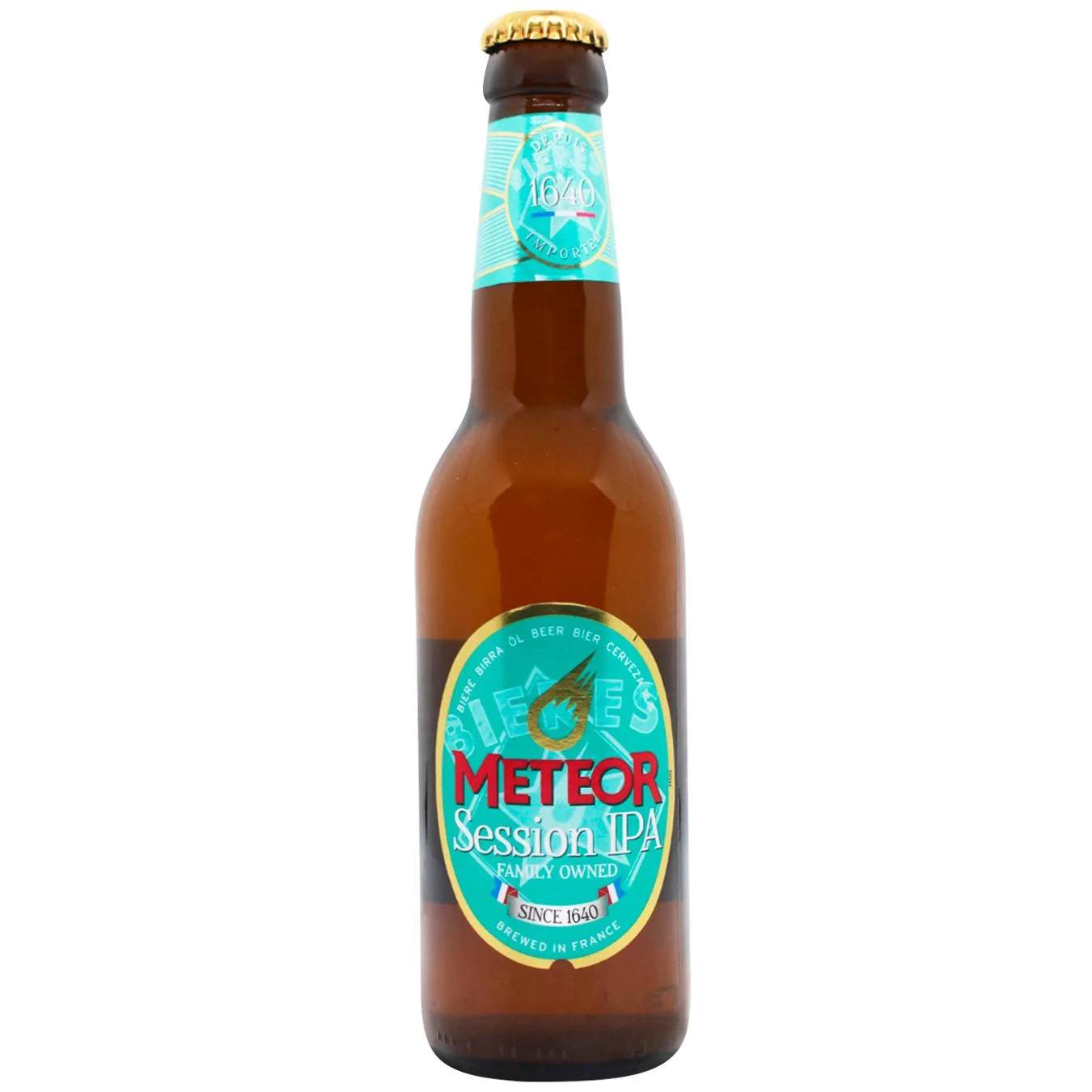 Пиво Meteor Session IPA світле 0,33 л