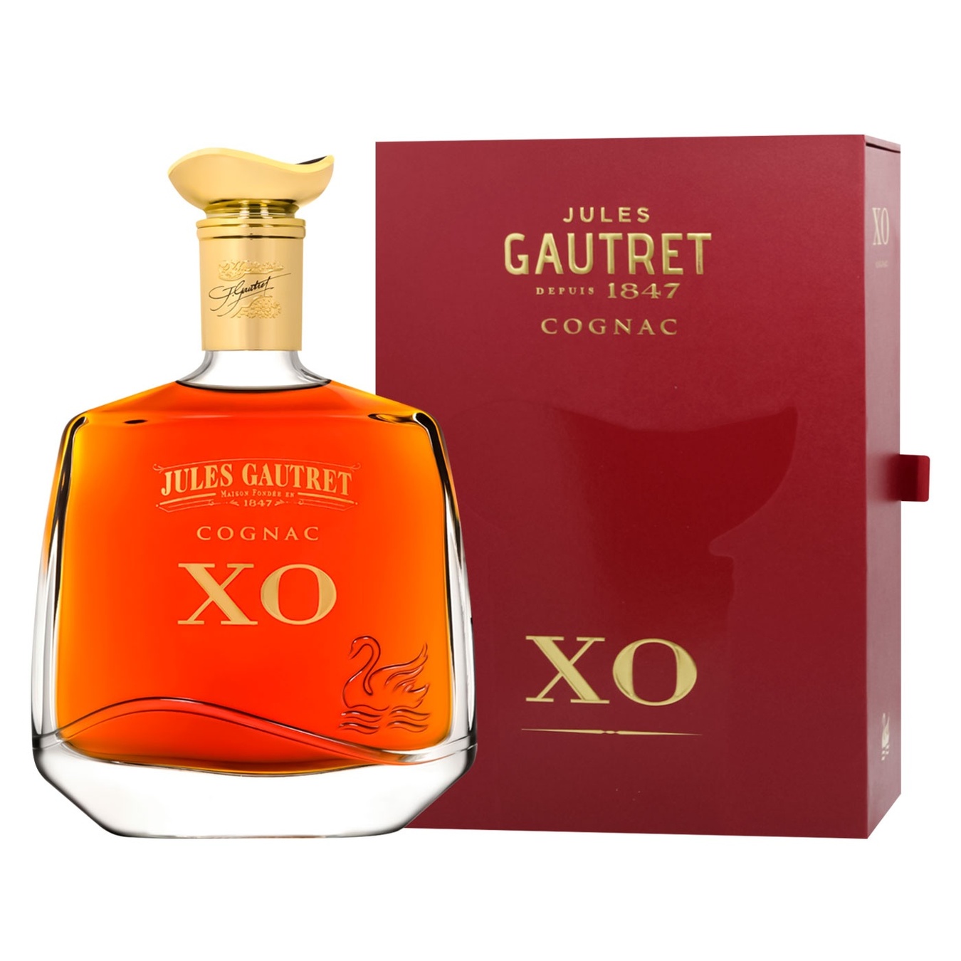 Коньяк Jules Gautret Hors d`age XO (gift box) 0,7 л купити за