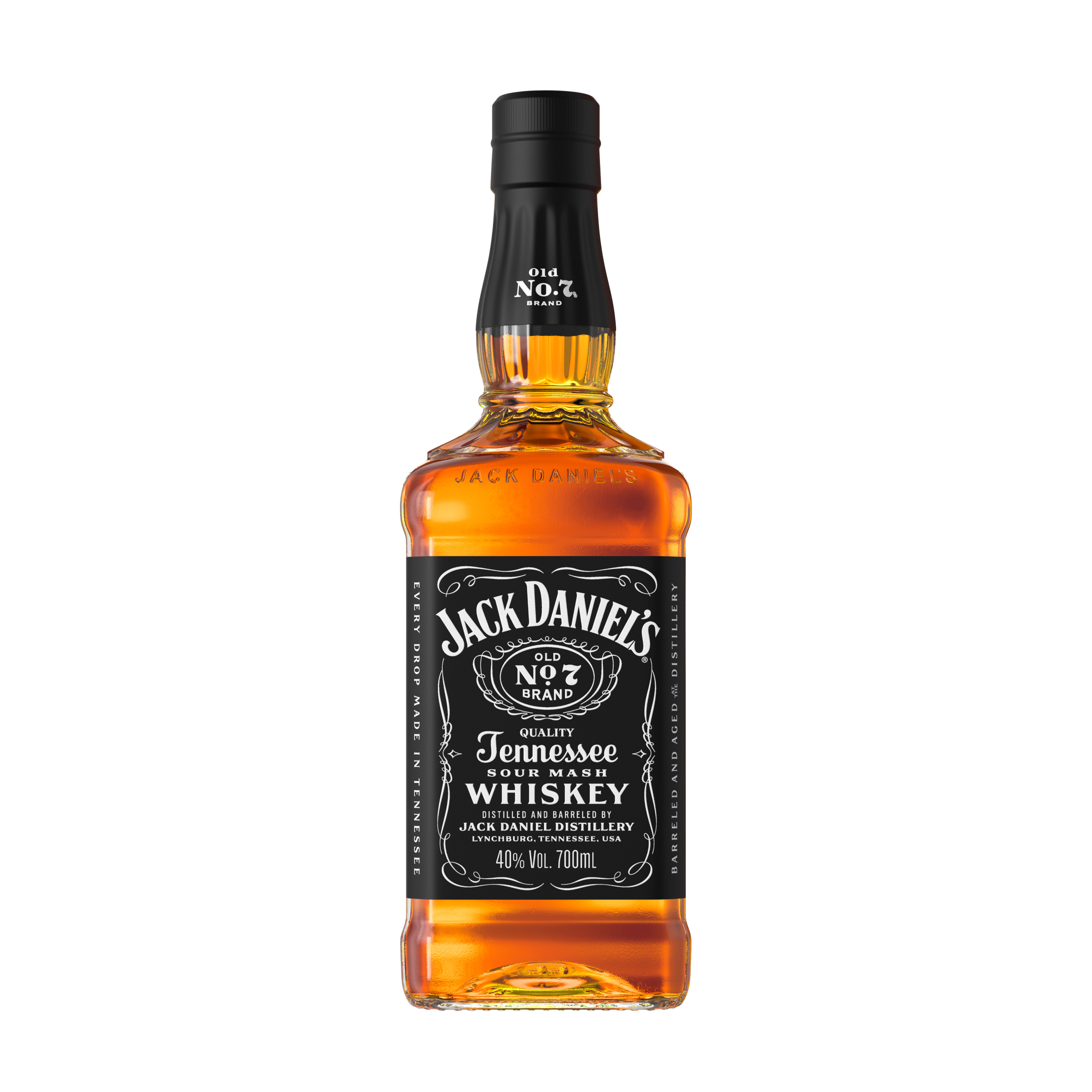 Виски теннесси Jack Daniel's Old No. 7 0,7 л купить по лучшей цене
