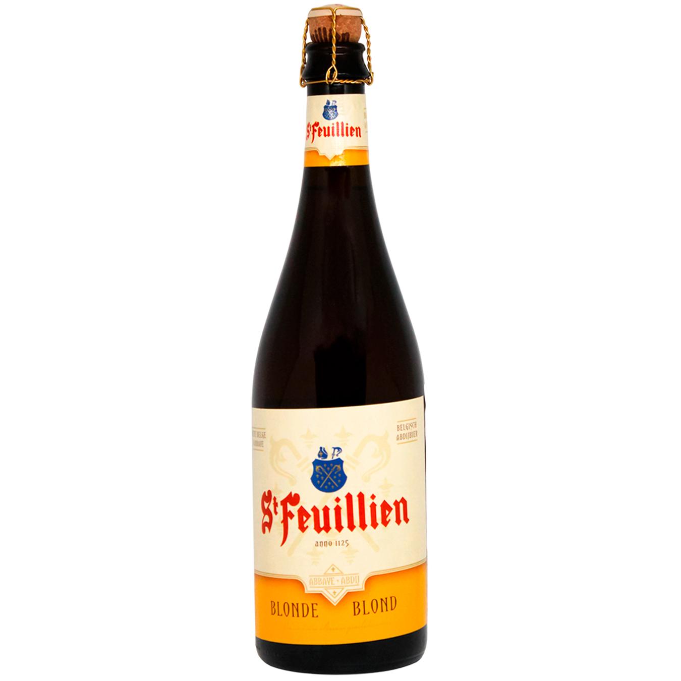 St-Feuillien Blonde світле фільтроване 0,75 л
