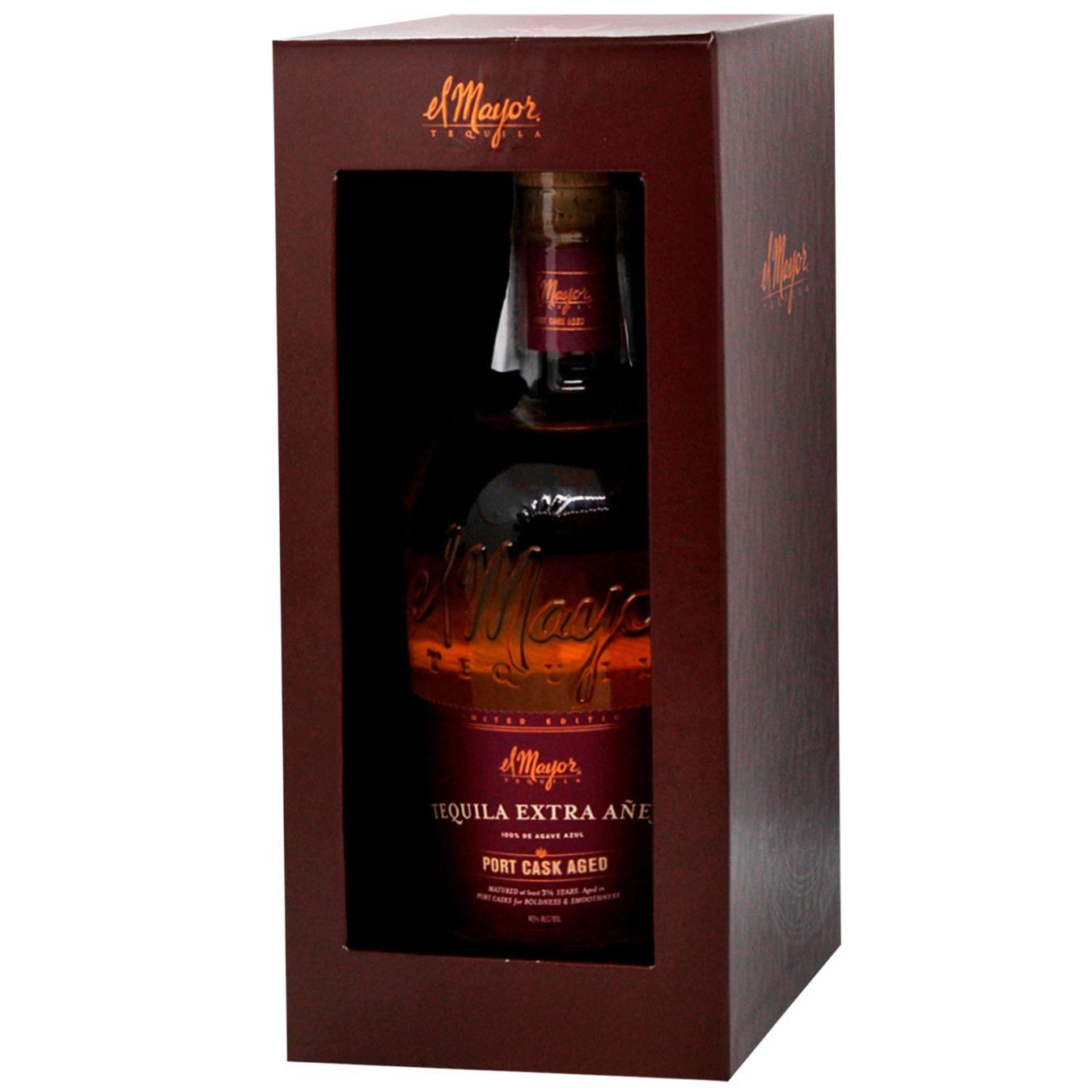 Текила Текіла Luxco El Mayor Extra Anejo Port Cask 100% Blue Agave