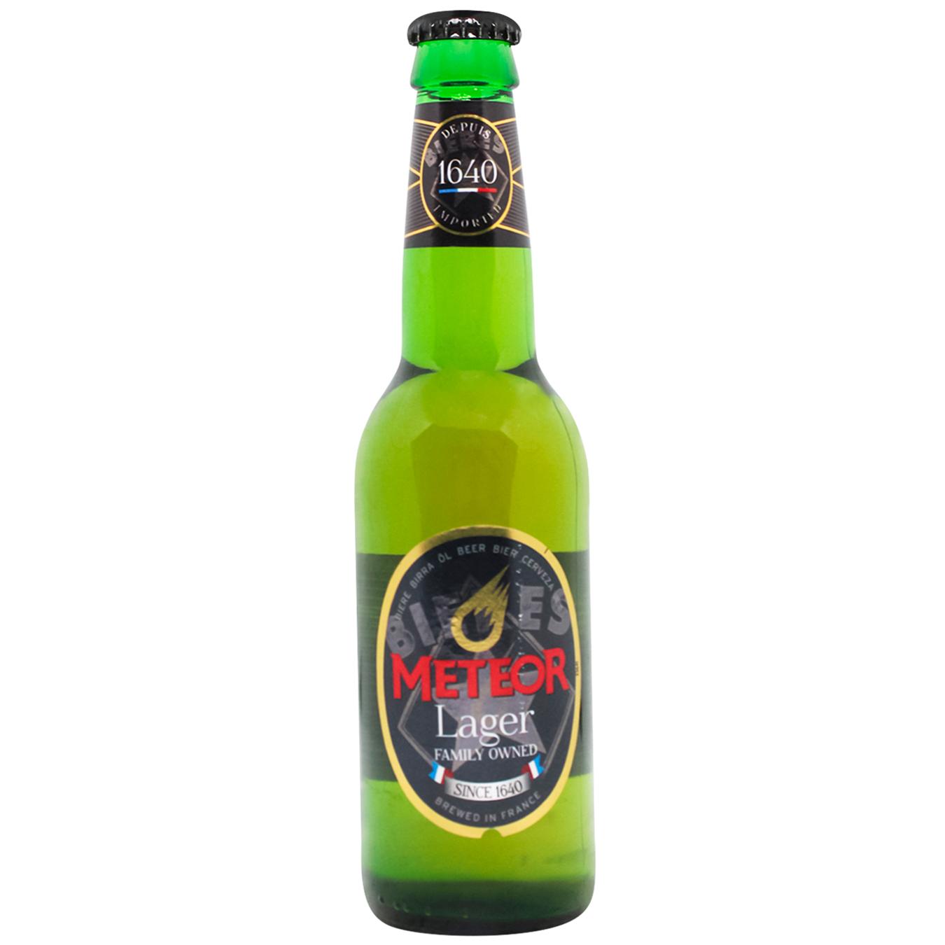Пиво Meteor Lager 0,33 л