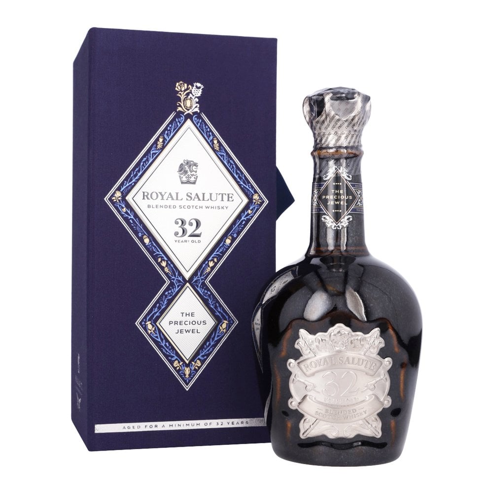  salute 32 空き瓶 Виски купажированный бленд Chivas Royal Salute 32 Y.O 0,5 л