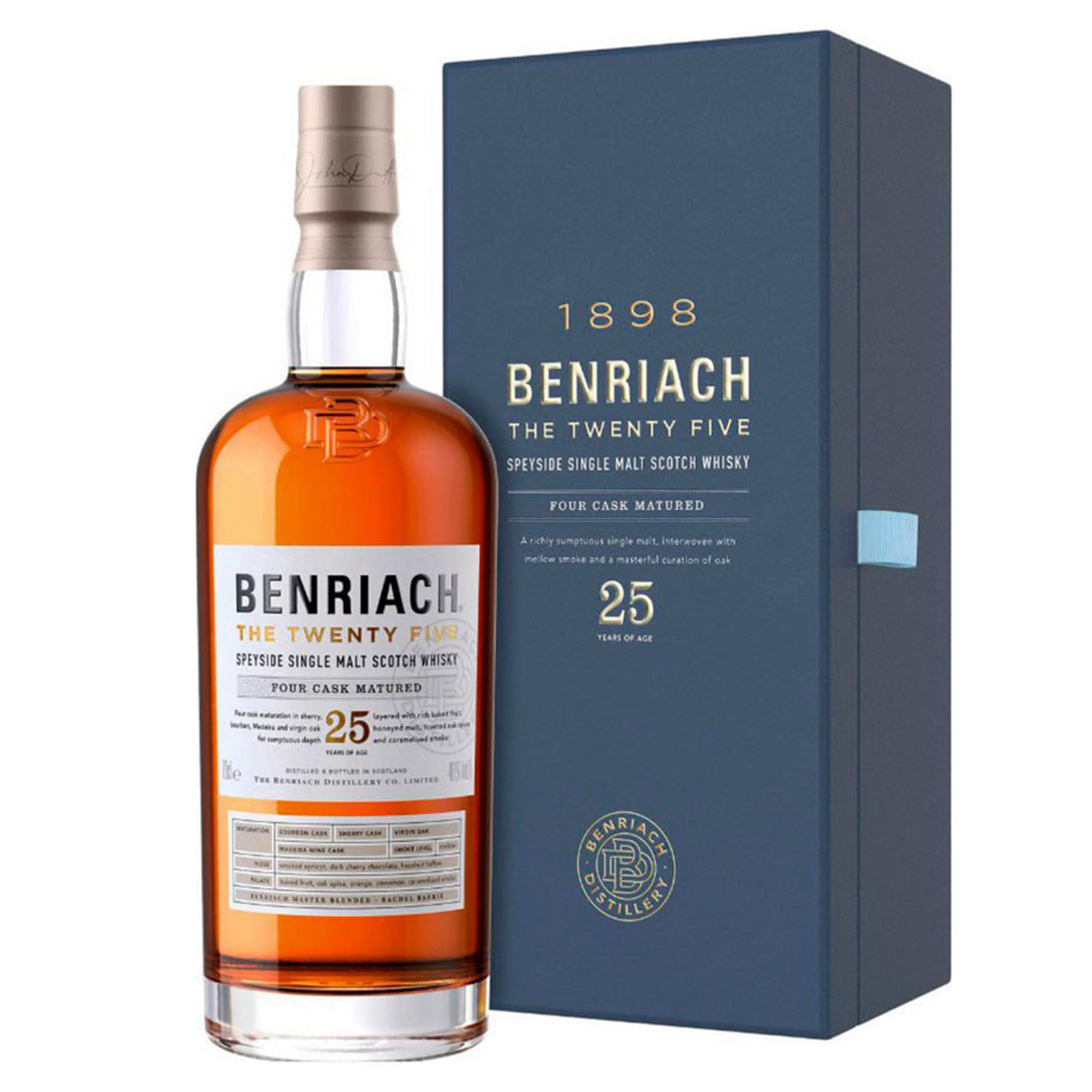 Виски односолодовый Benriach 25 Y.O 0,7 л