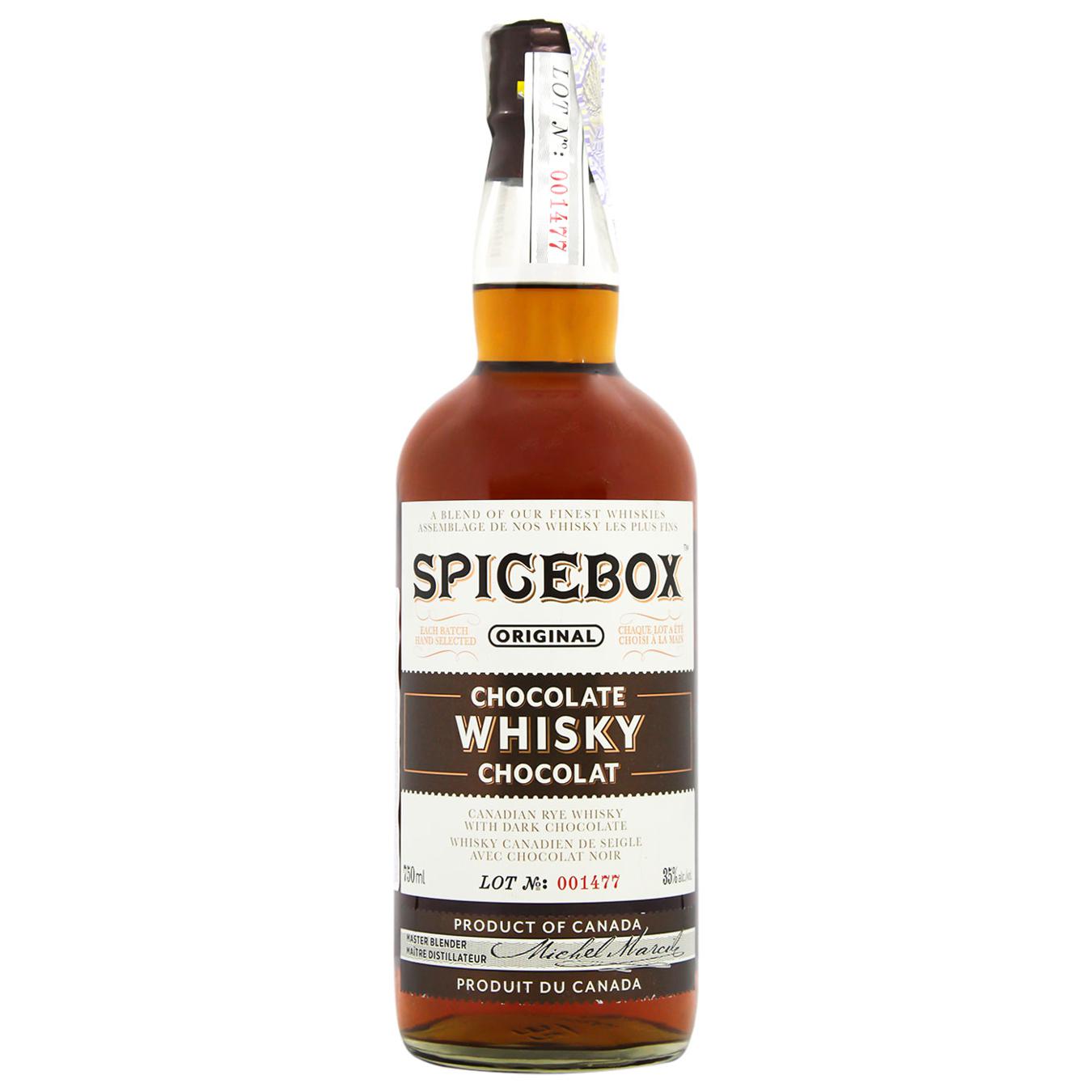 Виски купажированный бленд Spicebox Chocolat 0,75 л купить по