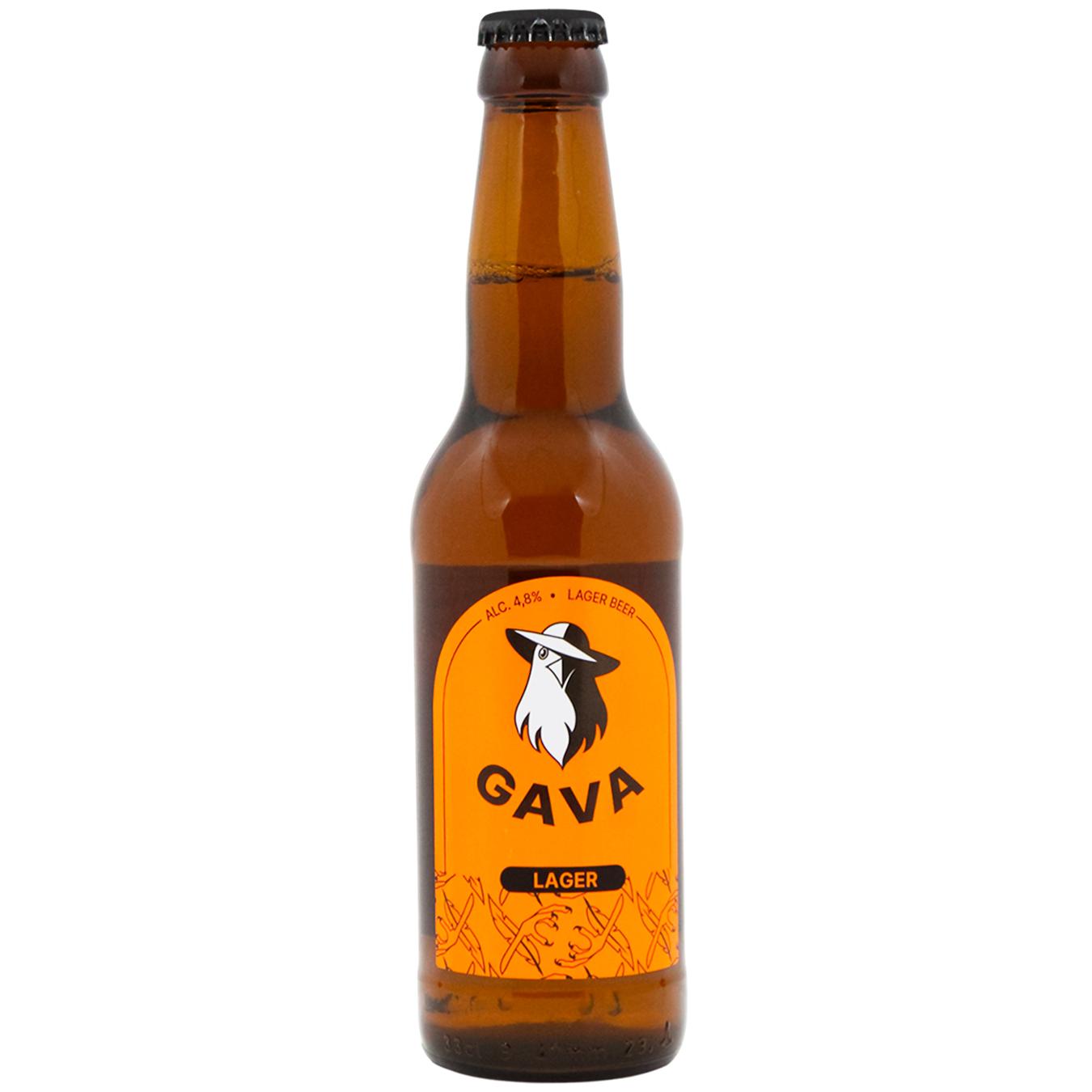 Gava Lager світле нефільтроване 0,33 л