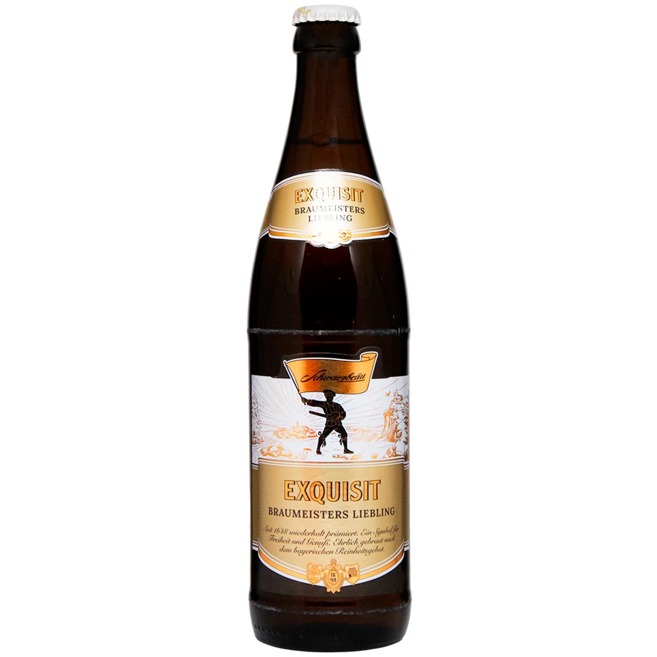 Exquisit Schwarzbrau світле фільтроване 0,5 л
