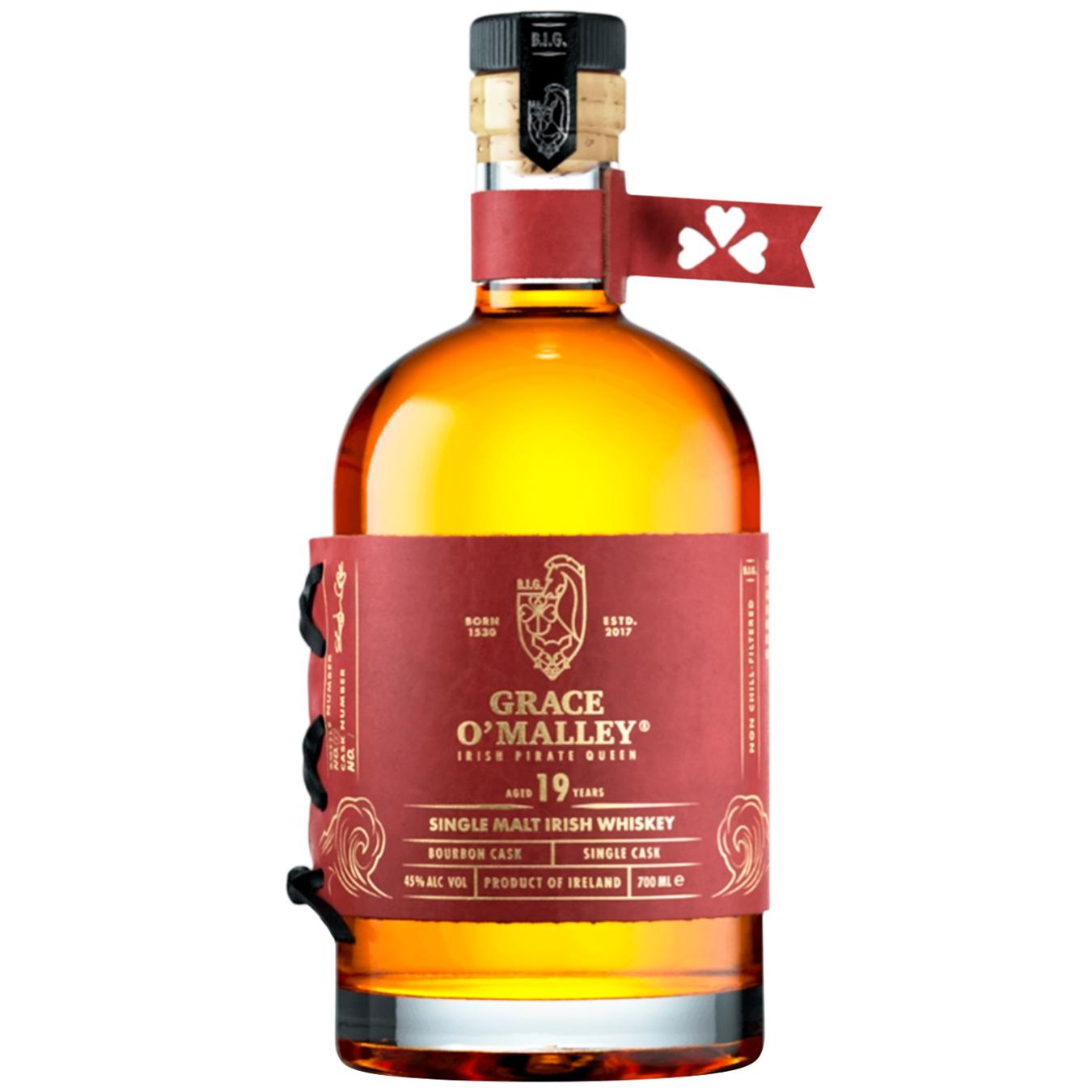 Виски односолодовый Grace O'Malley 19 Y.O Single Malt Bourbon Cask