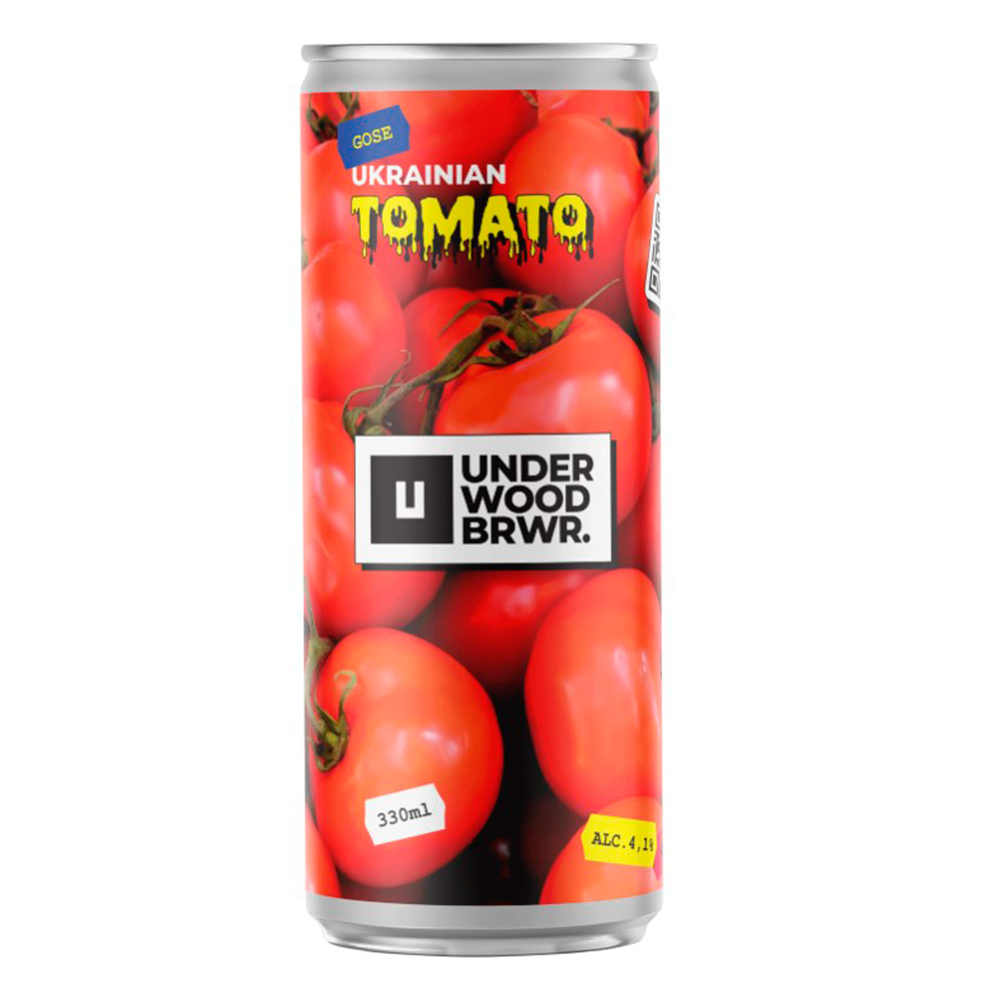 Пиво Underwood Ukrainian Tomato Gose светлое нефильтрованное 0,33 л