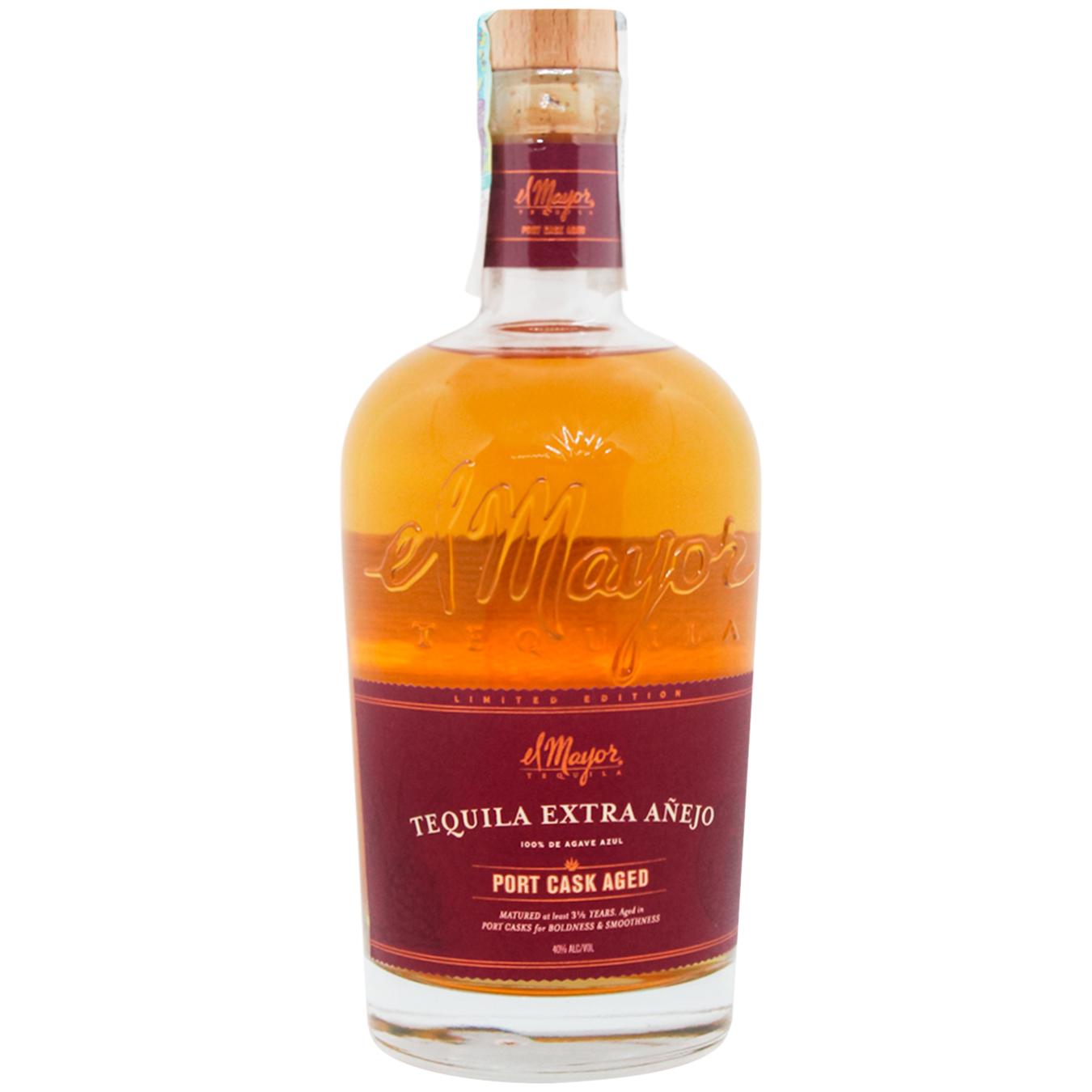 Текила Текіла Luxco El Mayor Extra Anejo Port Cask 100% Blue Agave