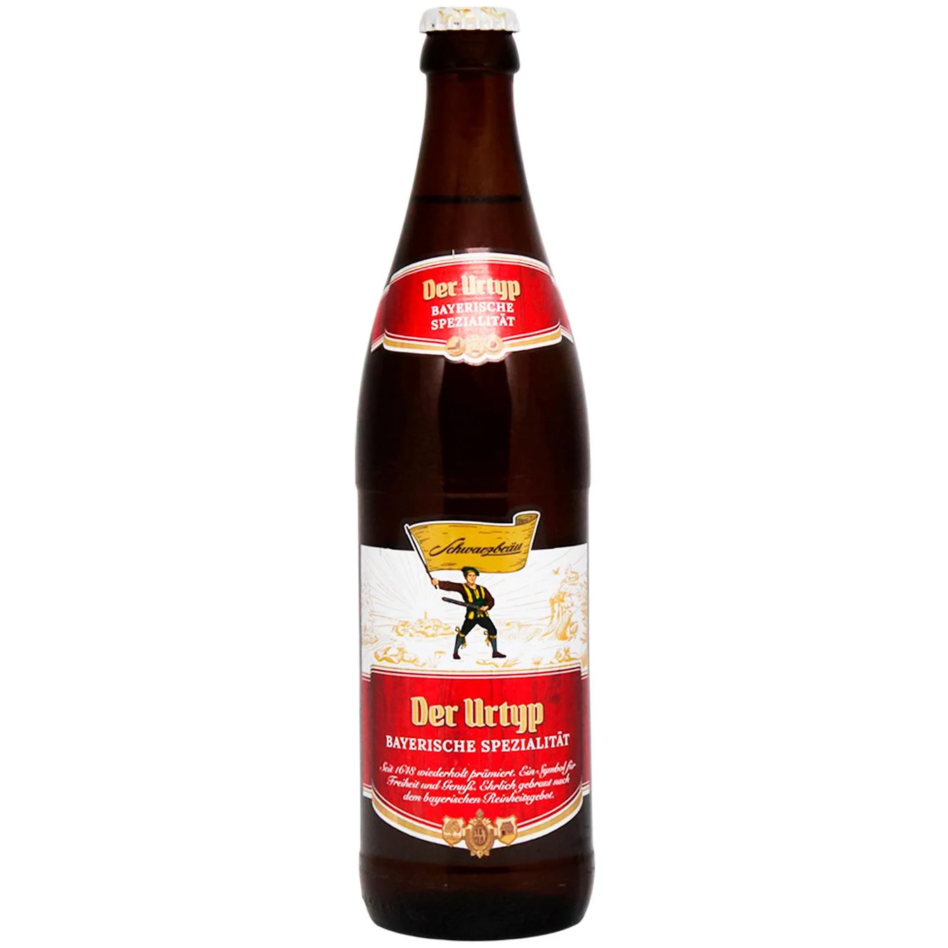 Der Urtyp Schwarzbrau світле фільтроване 0,5 л