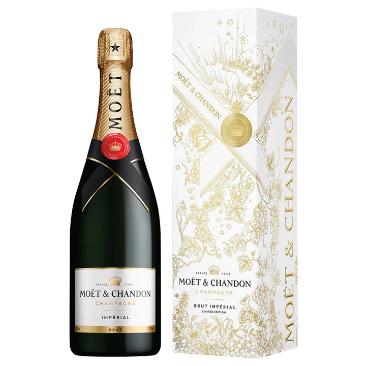 Шампанское брют белое Moet&Chandon Brut Imperial 0,75 л купить по