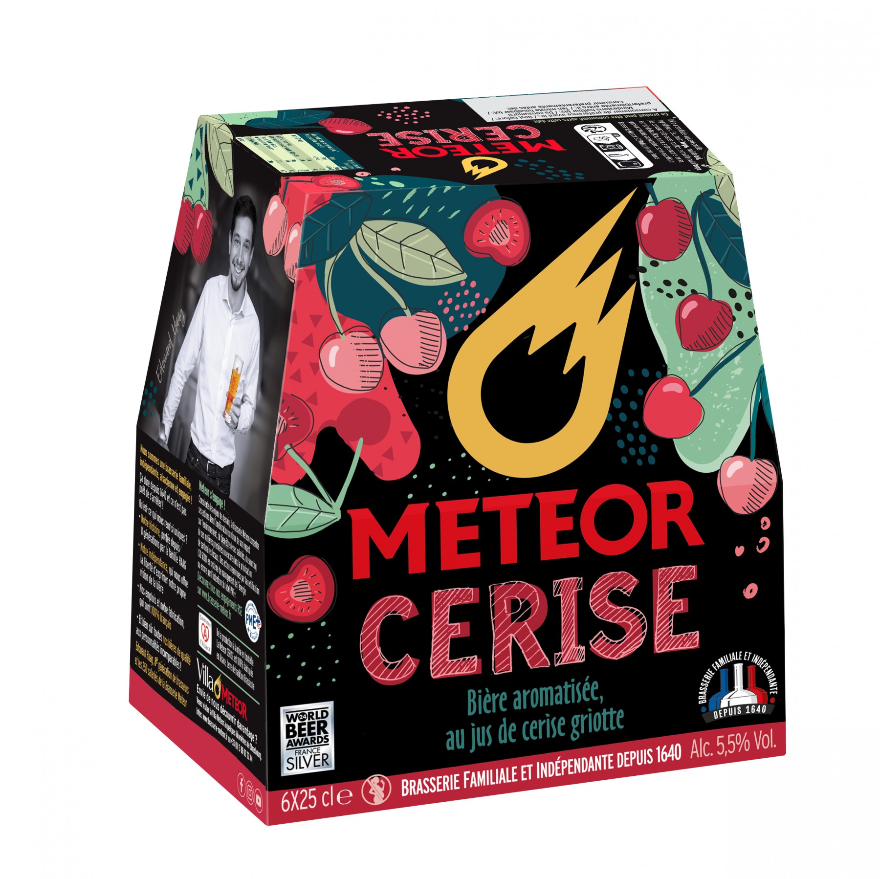 Meteor Cerise Pack темне нефільтроване 0,25 л