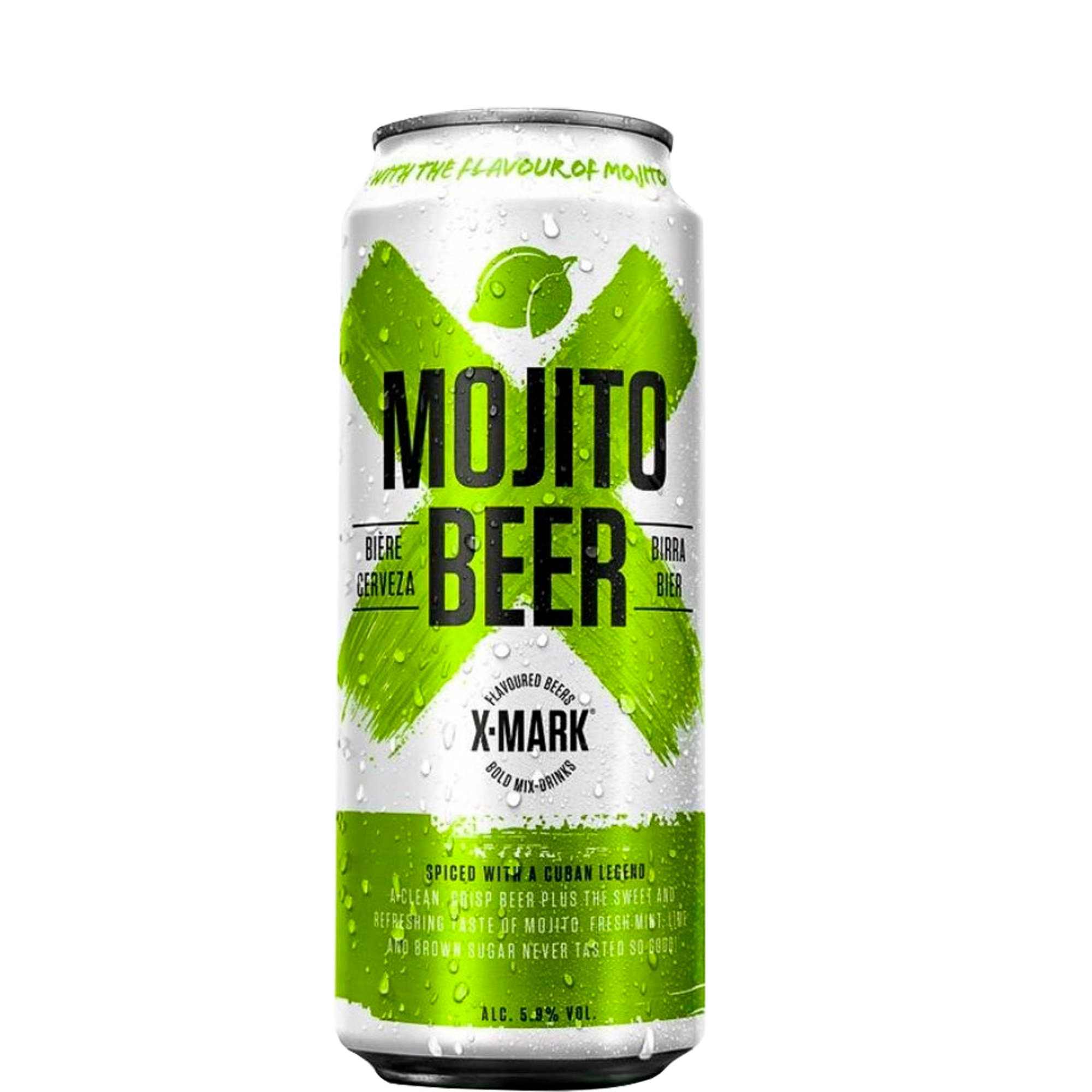X-mark Flavoured Beer Mojito CAN світле фільтроване 0,5 л, банка