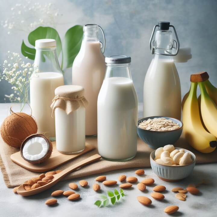 Рослинні альтернативи молочним продуктам