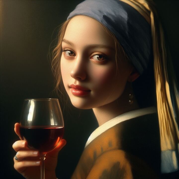 Вино у мистецтві Яна Вермеєра