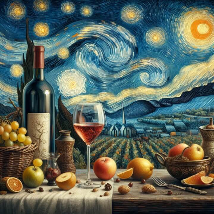 Вино у мистецтві Вінсента ван Гога