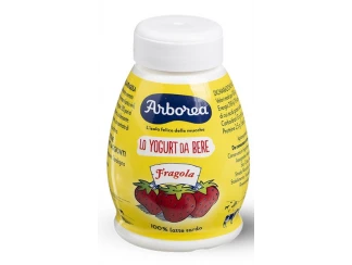 Йогурт клубника полуобезжиренный 3,5% Arborea фото