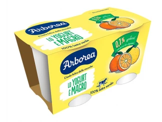 Йогурт нежирний цитрусовий 0.1% Arborea фото