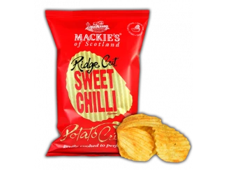 Чіпси Mackie's хвилясті з солодким перцем чилі фото