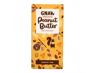 Шоколад молочный с арахисовым маслом органический Gnaw фото