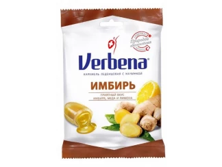 Леденцы Verbena Имбирь с витамином С 60 г