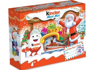 Подарочный набор новогодний "Посылка" Kinder Mix 219,5 г