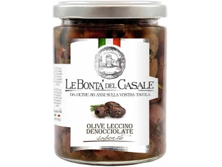 Черные оливки Leccino без косточек Le Bonta' del Casale