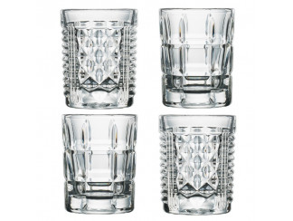Набір склянок шутер з різним декором La Rochere фото