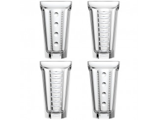 Набір склянок з різним декором 4 long drink La Rochere фото