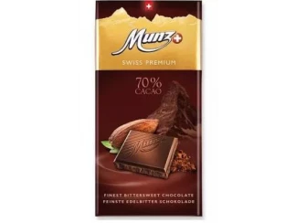 Чорний шоколад 70% Munz фото