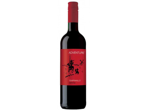 Вино полусухое красное Adventure Tempranillo 0,75 л