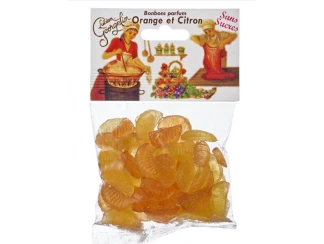 Цукерки зі смаком апельсину та лимону Lucien Georgelin фото