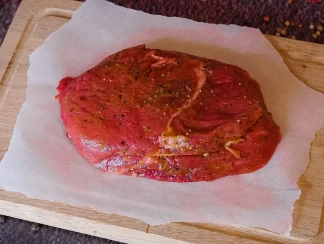 Говядина Sirloin Flap Steak, влажная выдержка Тростинка (в вакууме) фото