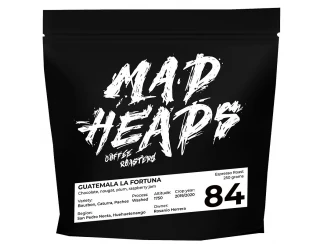 Кофе свежеобжаренный в зернах Guatemala La Fortuna Espresso Madheads Coffee Roasters 250 г