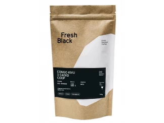 Кофе свежеобжаренный Black mono DR Congo Kivu espresso Fresh Black 200 г