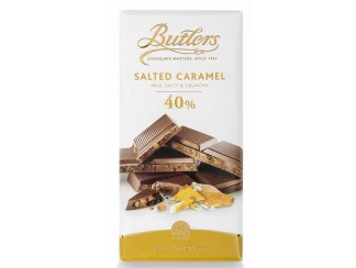 Молочный шоколад 40% с соленой карамелью Butlers 100 г